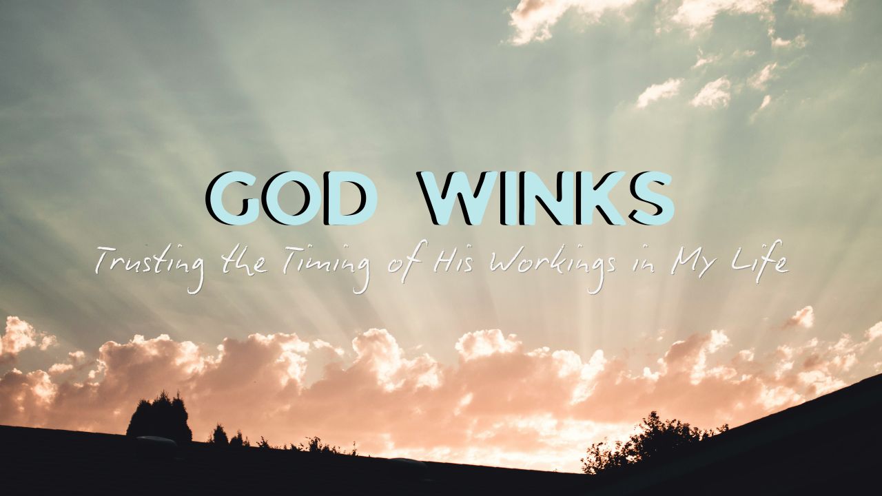 God Winks | Trusting the Timing Of His Workings In My Life